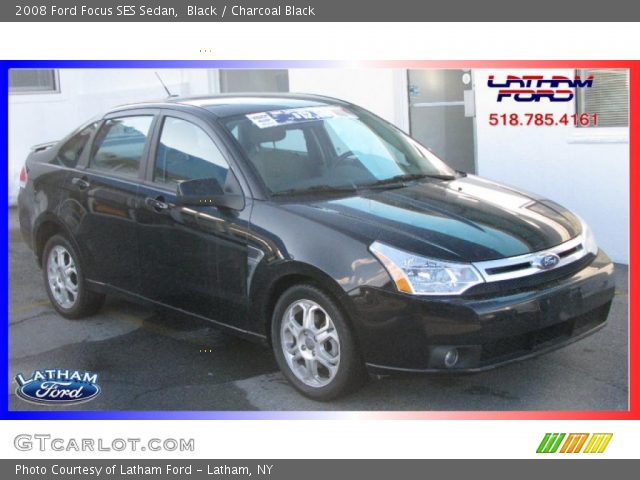 2008 Ford Focus SES Sedan in Black