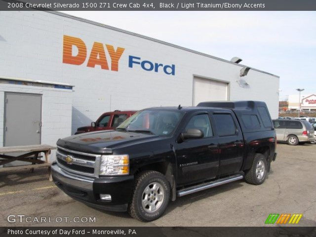 2008 Chevrolet Silverado 1500 Z71 Crew Cab 4x4 in Black