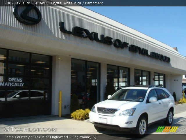 2009 Lexus RX 350 AWD in Crystal White Mica