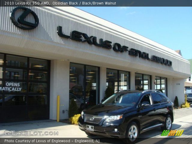 2010 Lexus RX 350 AWD in Obsidian Black