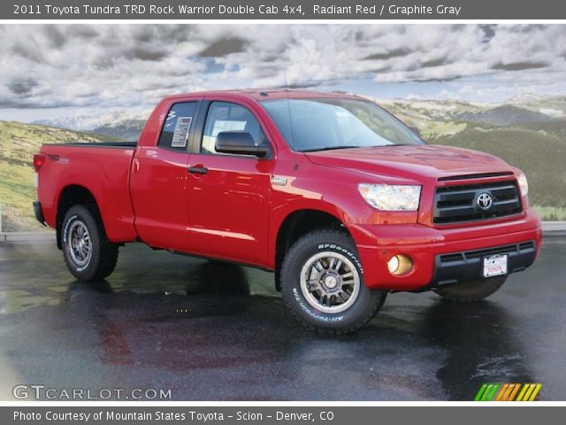 2011 Toyota Tundra TRD Rock Warrior Double Cab 4x4 in Radiant Red