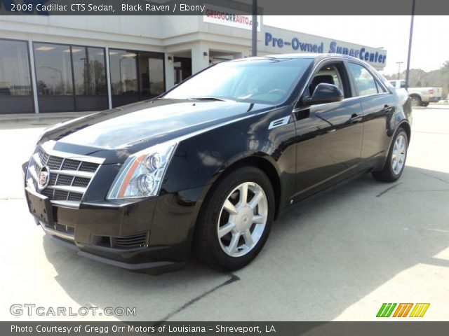 2008 Cadillac CTS Sedan in Black Raven