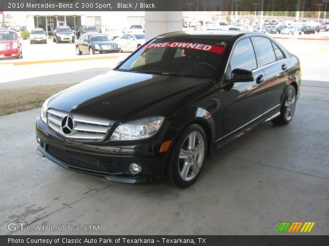 2010 Mercedes-Benz C 300 Sport in Black