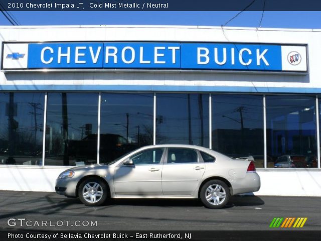 2010 Chevrolet Impala LT in Gold Mist Metallic