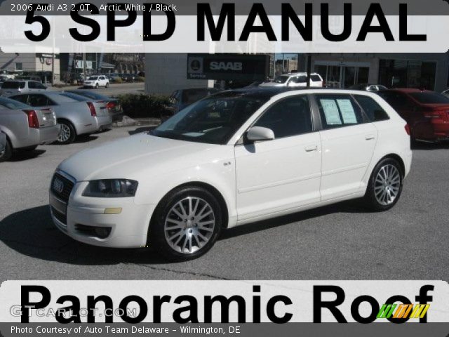 2006 Audi A3 2.0T in Arctic White