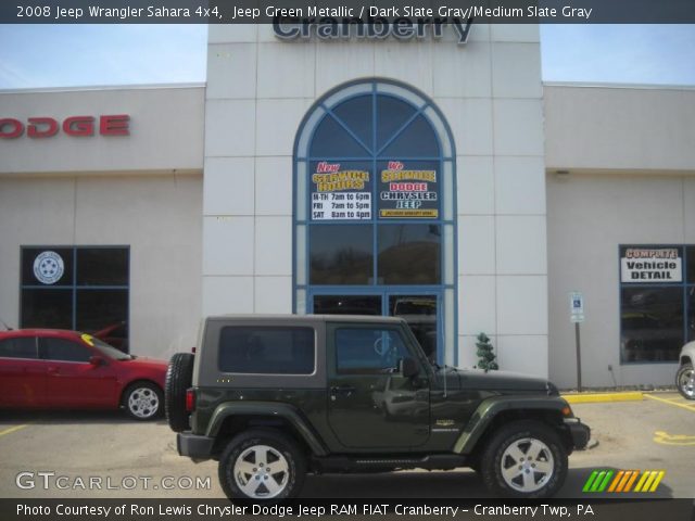 2008 Jeep Wrangler Sahara 4x4 in Jeep Green Metallic