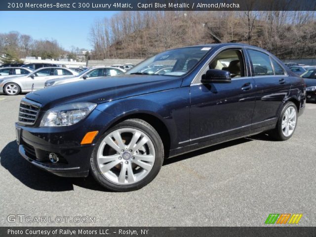 2010 Mercedes-Benz C 300 Luxury 4Matic in Capri Blue Metallic