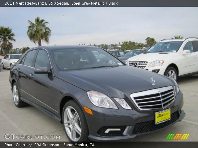 2011 Mercedes-Benz E 550 Sedan in Steel Grey Metallic