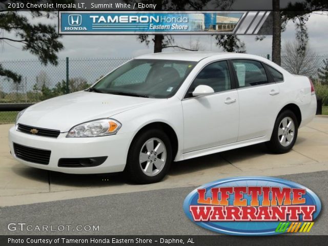 2010 Chevrolet Impala LT in Summit White