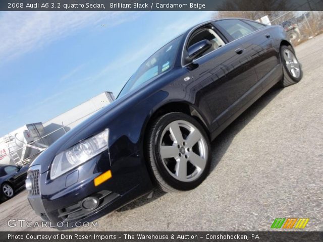 2008 Audi A6 3.2 quattro Sedan in Brilliant Black