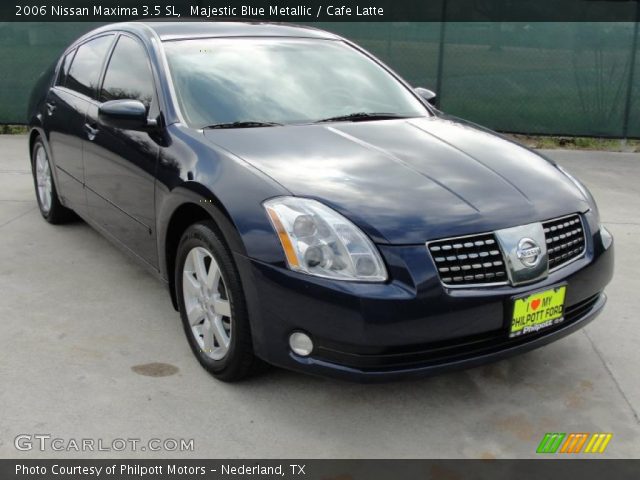 2006 Nissan Maxima 3.5 SL in Majestic Blue Metallic