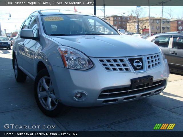 2008 Nissan Rogue SL AWD in Silver Ice Metallic