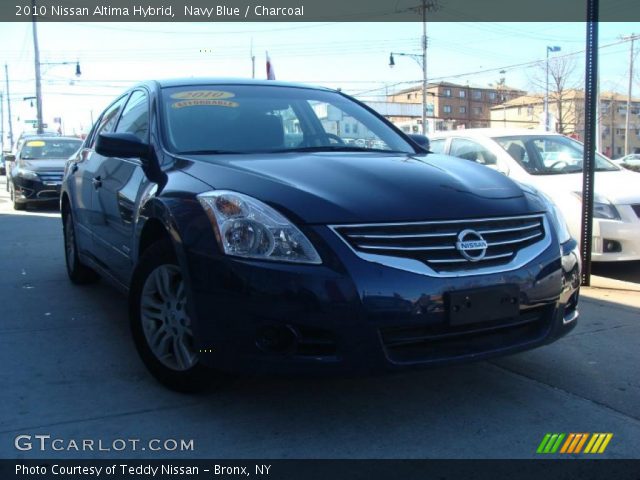 2010 Nissan Altima Hybrid in Navy Blue