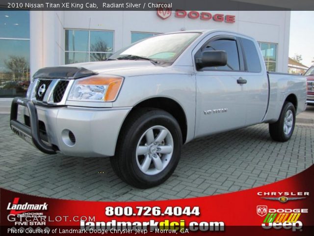 2010 Nissan Titan XE King Cab in Radiant Silver