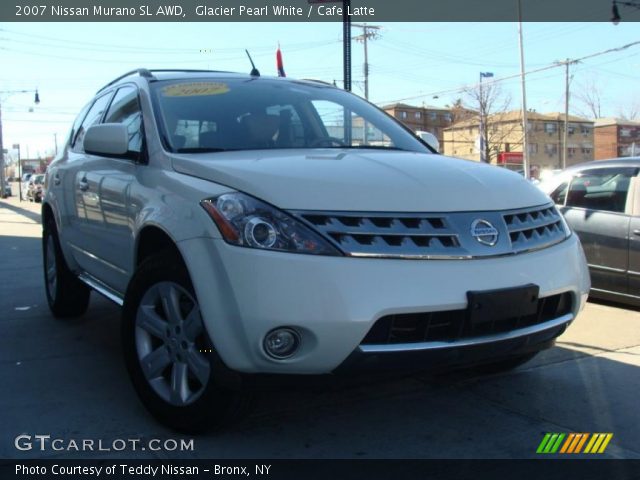 2007 Nissan Murano SL AWD in Glacier Pearl White