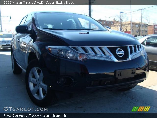 2009 Nissan Murano S AWD in Super Black
