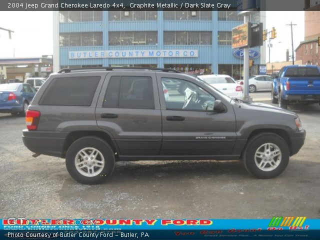 2004 Jeep Grand Cherokee Laredo 4x4 in Graphite Metallic