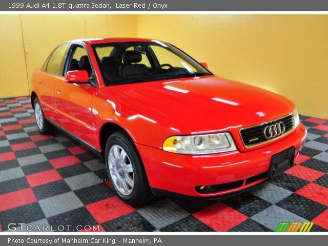 1999 Audi A4 1.8T quattro Sedan in Laser Red