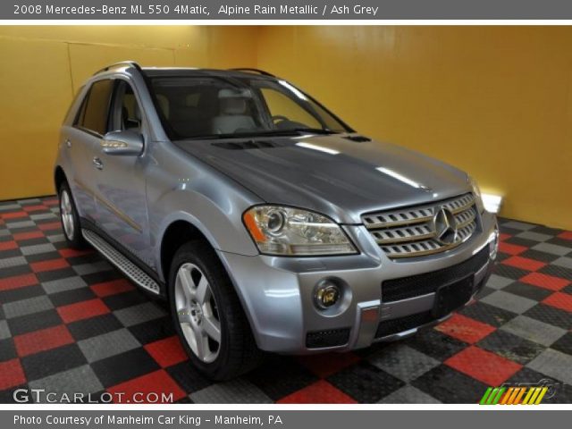 2008 Mercedes-Benz ML 550 4Matic in Alpine Rain Metallic