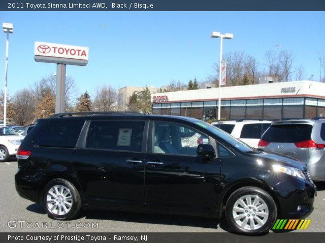 2011 Toyota Sienna Limited AWD in Black