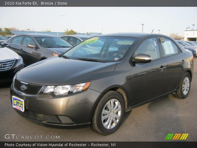 2010 Kia Forte EX in Bronze