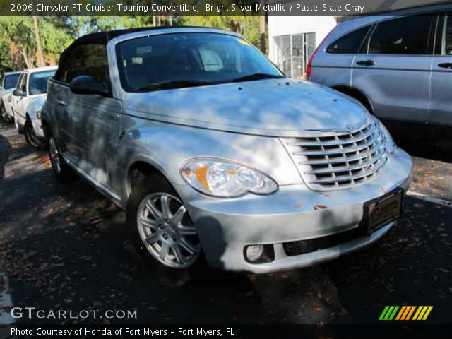 2006 Chrysler PT Cruiser Touring Convertible in Bright Silver Metallic