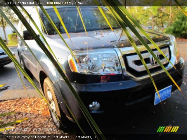 2010 Honda Pilot EX-L in Bali Blue Pearl