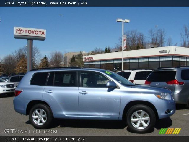 2009 Toyota Highlander  in Wave Line Pearl