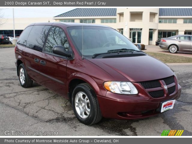 2003 Dodge Caravan SXT in Deep Molten Red Pearl