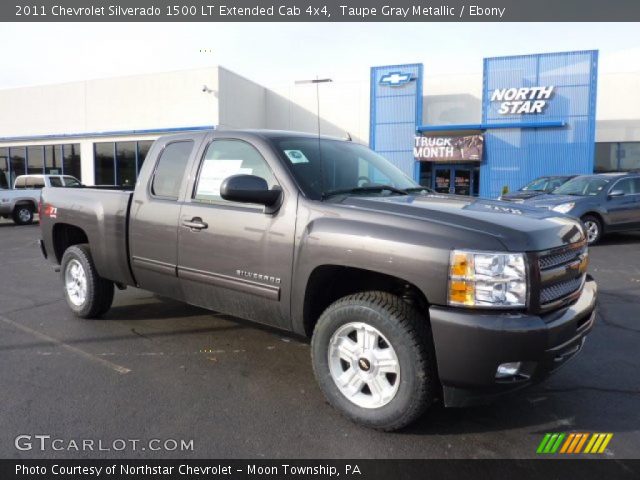 2011 Chevrolet Silverado 1500 LT Extended Cab 4x4 in Taupe Gray Metallic