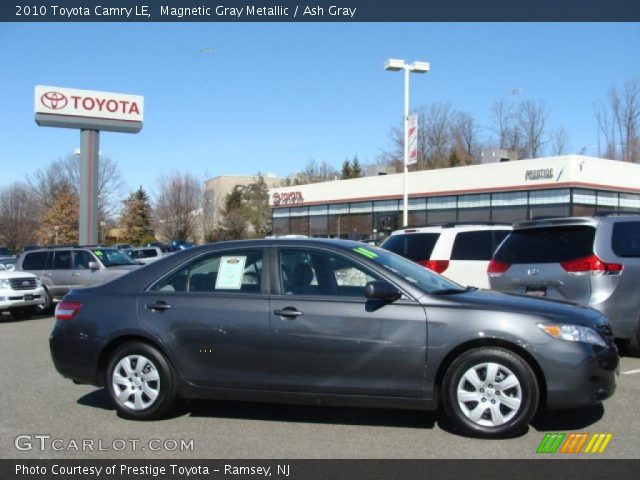 2010 Toyota Camry LE in Magnetic Gray Metallic