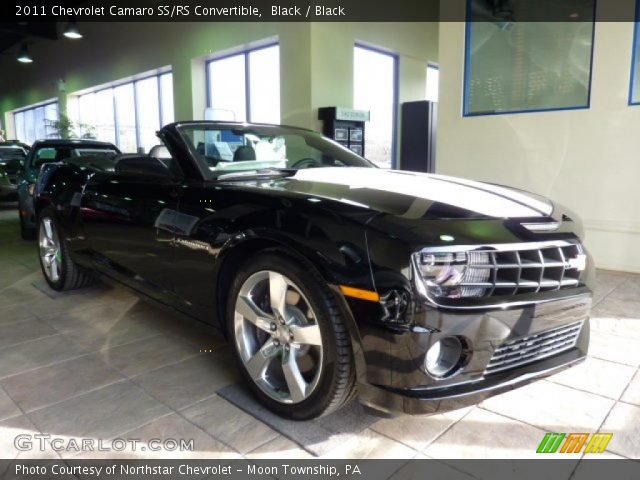 2011 Chevrolet Camaro SS/RS Convertible in Black