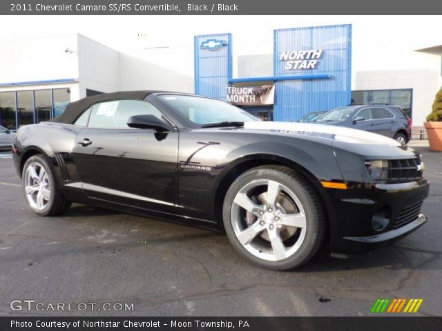 2011 Chevrolet Camaro SS/RS Convertible in Black
