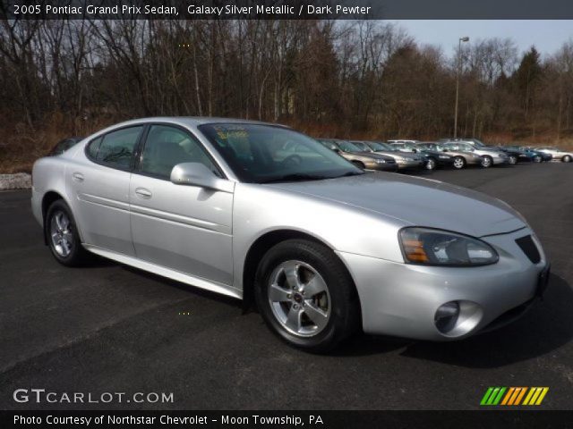 2005 Pontiac Grand Prix Sedan in Galaxy Silver Metallic