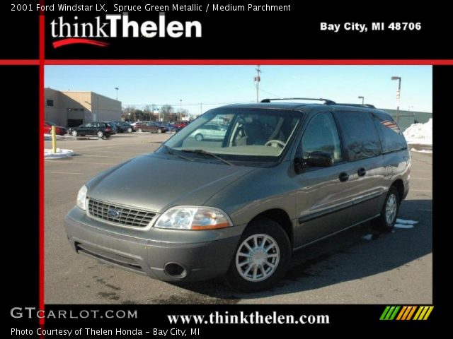 2001 Ford Windstar LX in Spruce Green Metallic