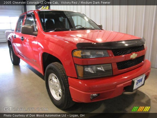 2005 Chevrolet Colorado LS Crew Cab in Victory Red