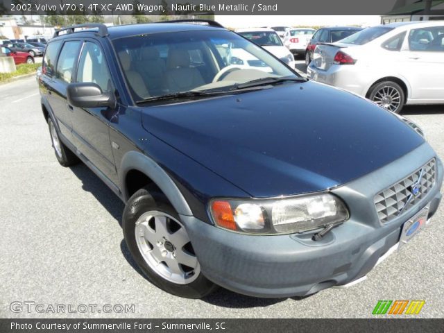 2002 Volvo V70 2.4T XC AWD Wagon in Nautic Blue Metallic