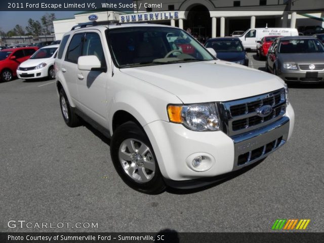 2011 Ford Escape Limited V6 in White Suede