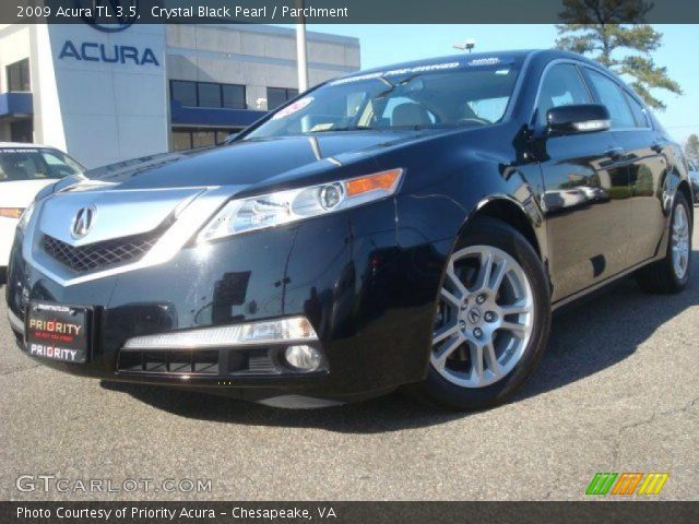 2009 Acura TL 3.5 in Crystal Black Pearl