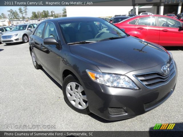 2011 Toyota Camry LE in Magnetic Gray Metallic