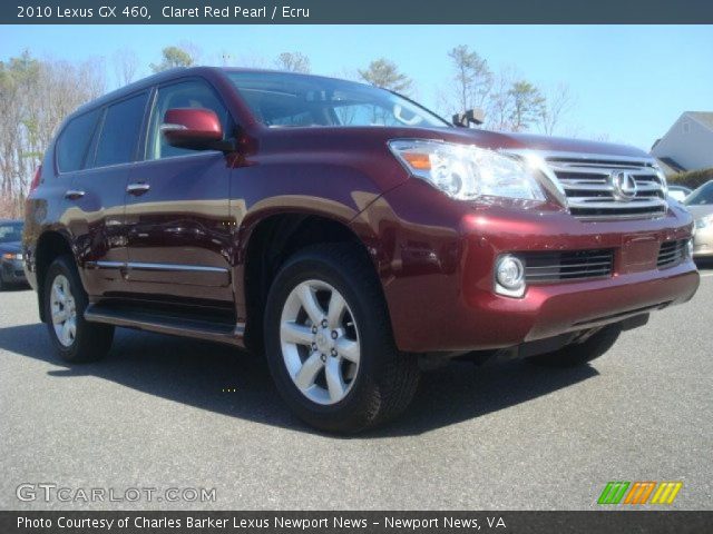 2010 Lexus GX 460 in Claret Red Pearl