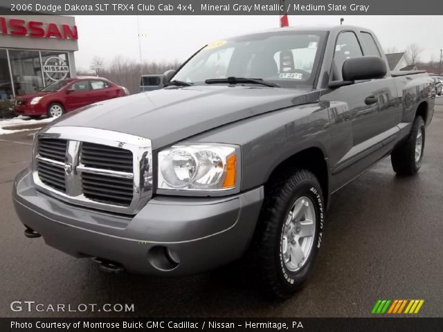 2006 Dodge Dakota SLT TRX4 Club Cab 4x4 in Mineral Gray Metallic