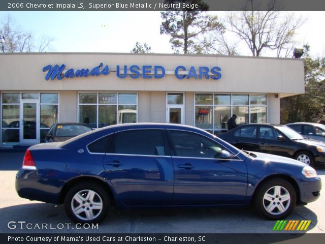 2006 Chevrolet Impala LS in Superior Blue Metallic