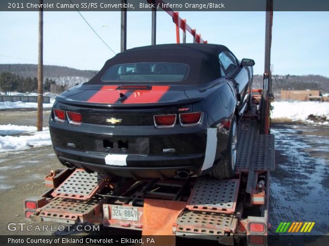 2011 Chevrolet Camaro SS/RS Convertible in Black