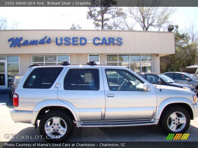 2003 Infiniti QX4 4x4 in Brilliant Silver