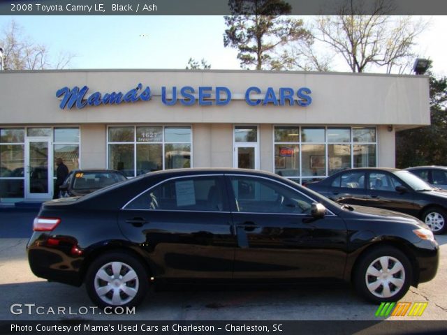 2008 Toyota Camry LE in Black