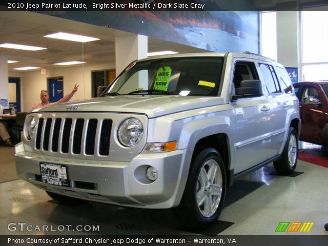 2010 Jeep Patriot Latitude in Bright Silver Metallic