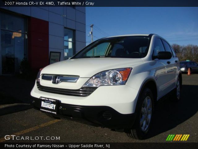 2007 Honda CR-V EX 4WD in Taffeta White