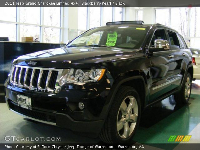 2011 Jeep Grand Cherokee Limited 4x4 in Blackberry Pearl