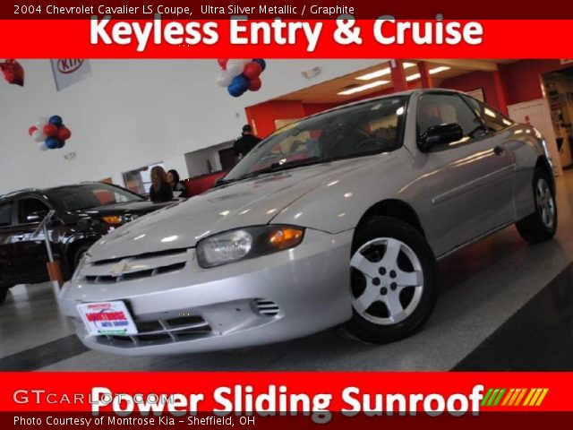 2004 Chevrolet Cavalier LS Coupe in Ultra Silver Metallic